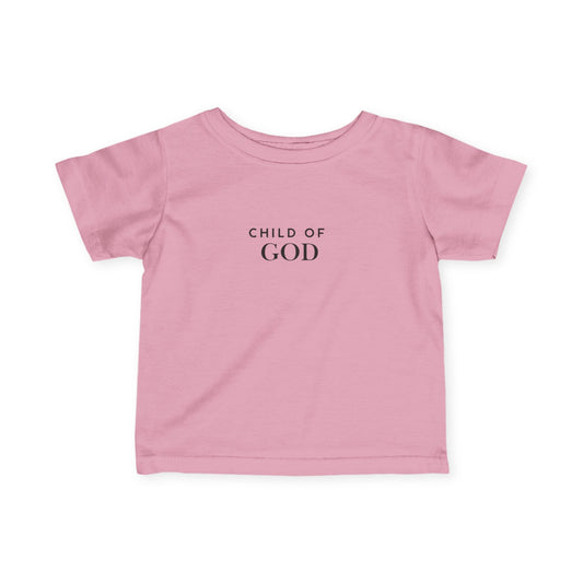 Infant Fine Jersey Tee - Child of God, Baby Shirt, Toddler Tee, Christian Apparel, Gift for New Parents, Baby Shower